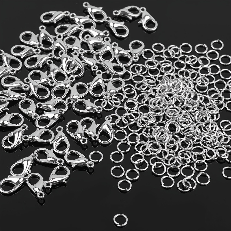 Jewelry Making Loops - 1/2/300 adet Istakoz Klipsleri Açık Atlama
