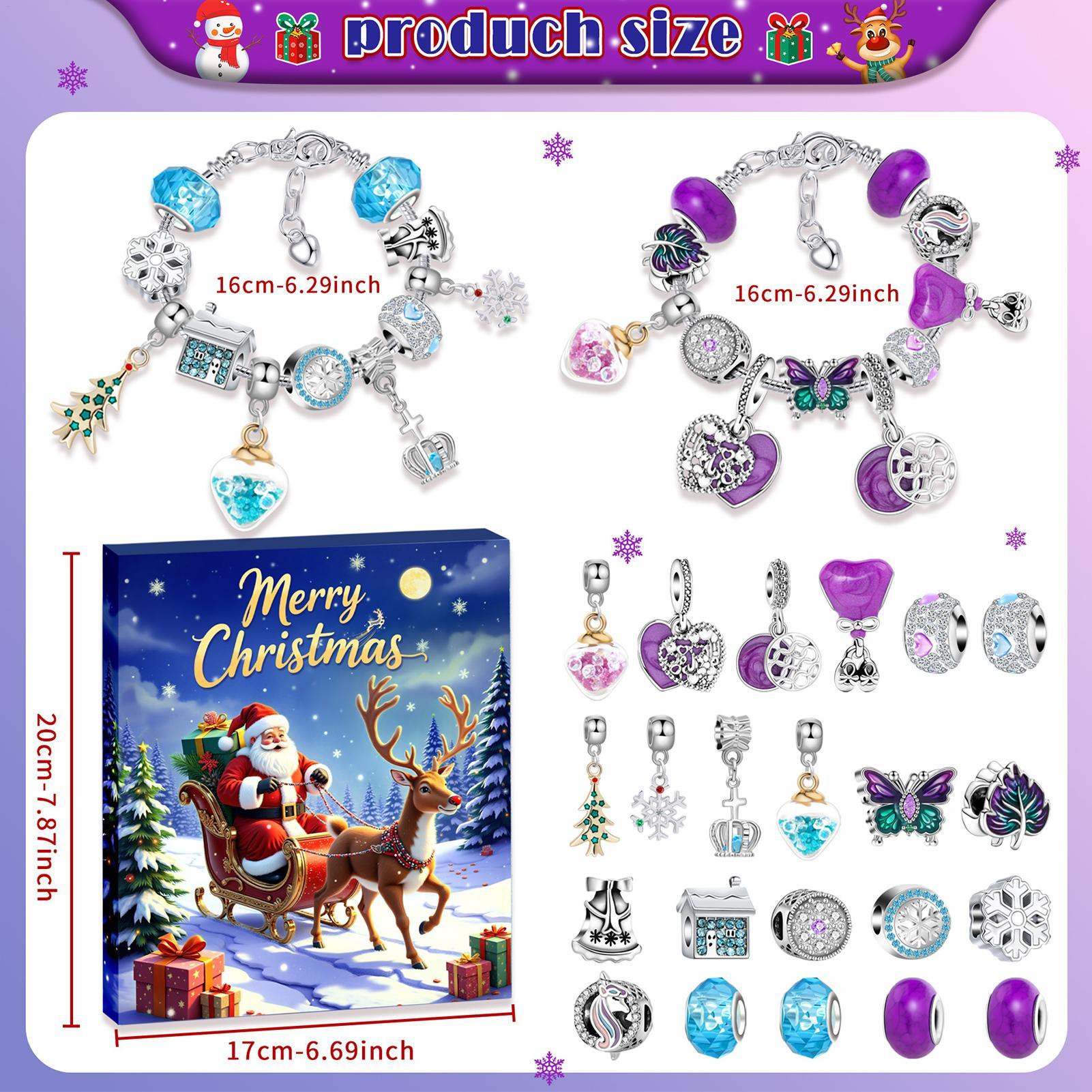 Jewelry Making Advent Calendar - 24 Gün Noel Geri Sayım Advent