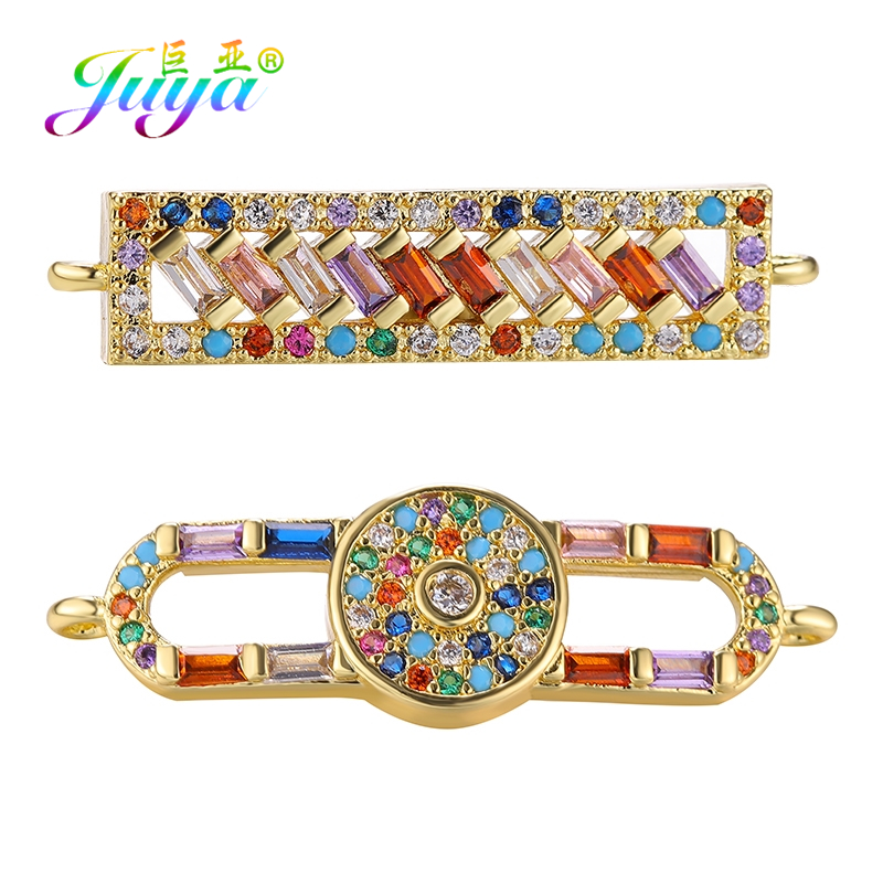 Jewelry Making Loops - Juya DIY Gökkuşağı Zirkonya 18 K