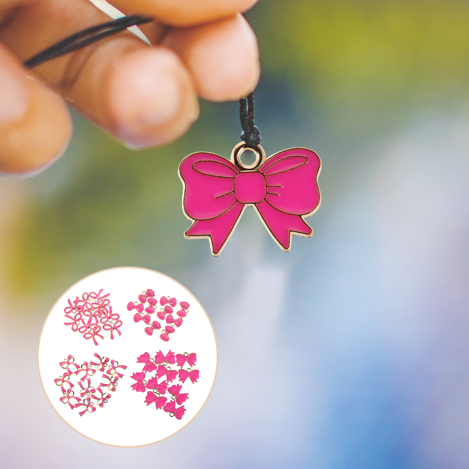 Jewelry Making For Teens - 40 Adet Fiyonk Kolye Ucu Alaşım