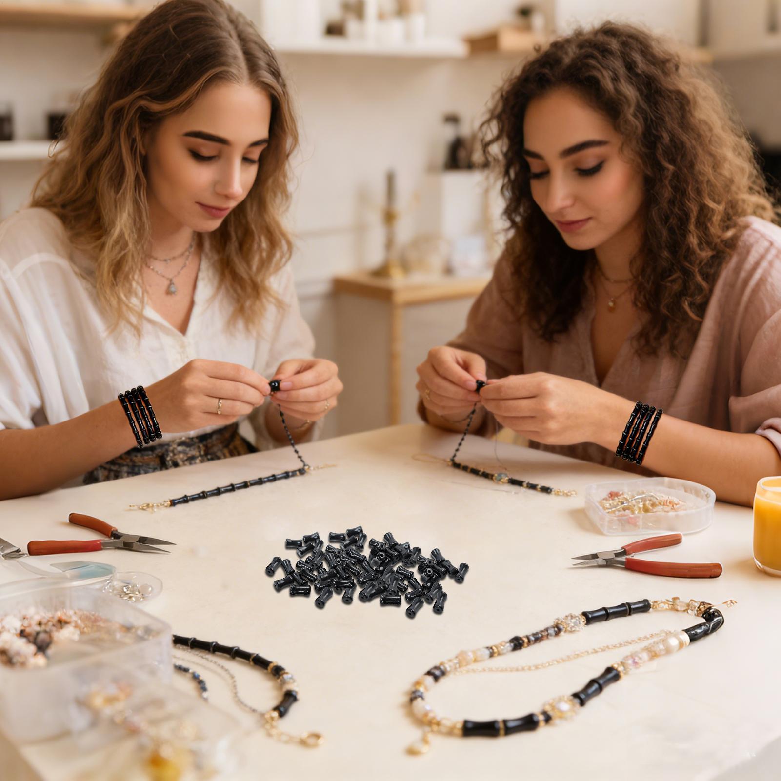 Jewelry Making For Teens - 50 adet cam boncuklar 8mm takı