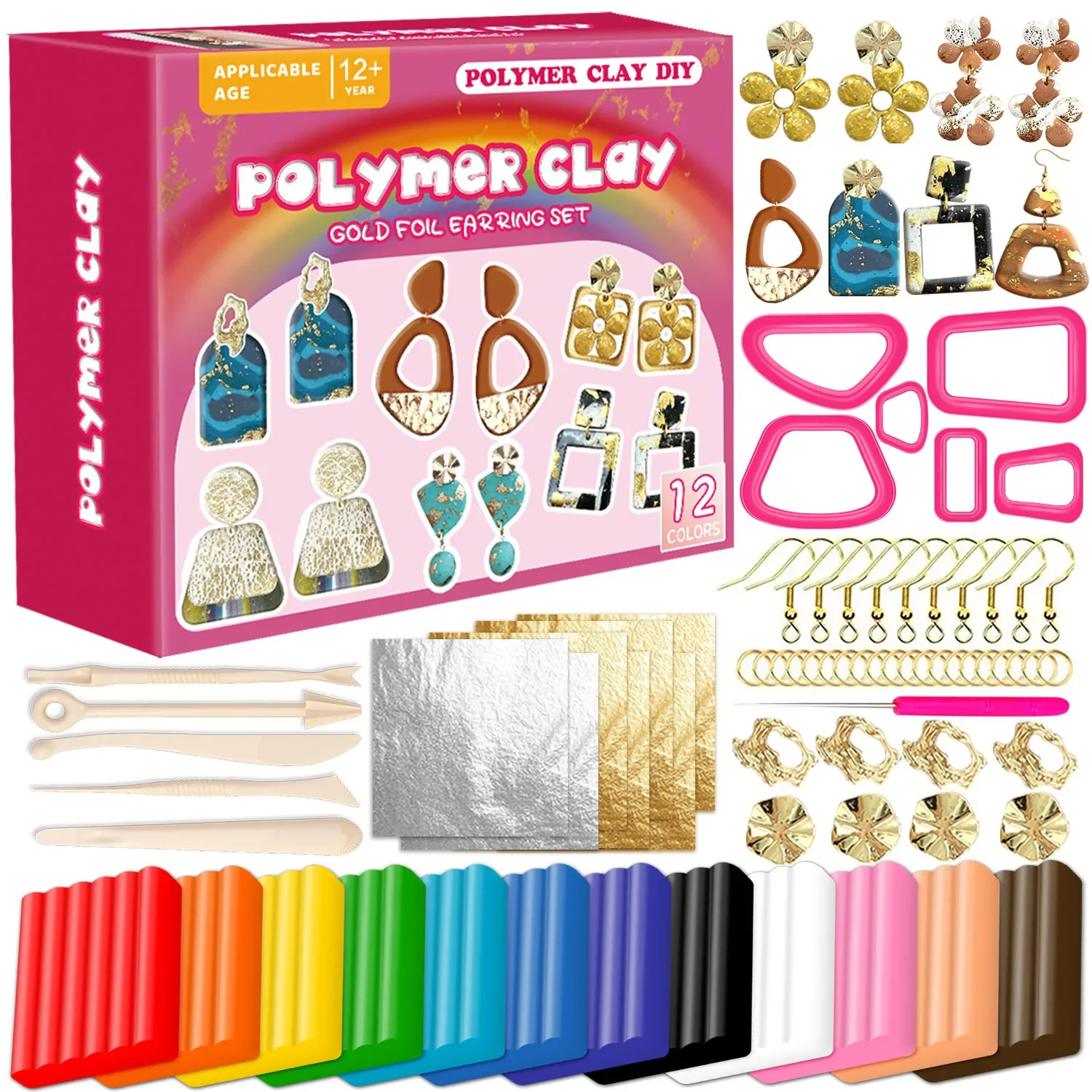 Jewelry Making For Teens - Polimer Kil Küpe Takı Yapımı Kiti