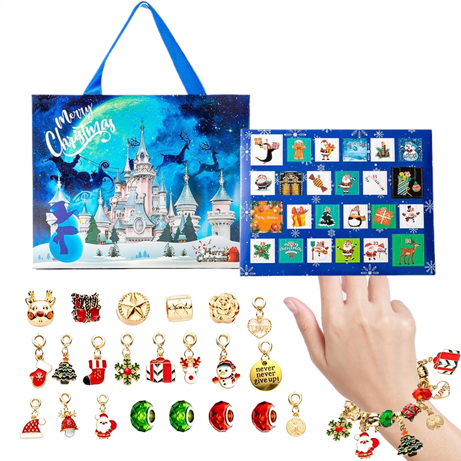 Jewelry Making Advent Calendar - 2025 Noel Charm Bileklik Yapım Seti