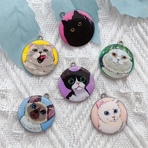 10 adet çizgi film hayvan kedi - Jewelry Making Party incelemesi ve fiyatı