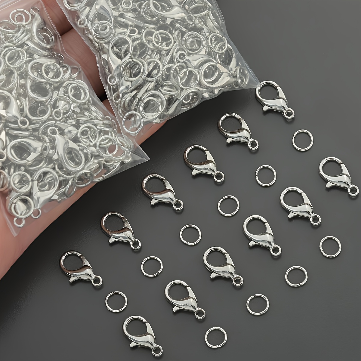1/2/300 adet Istakoz Klipsleri - Jewelry Making Loops incelemesi ve fiyatı