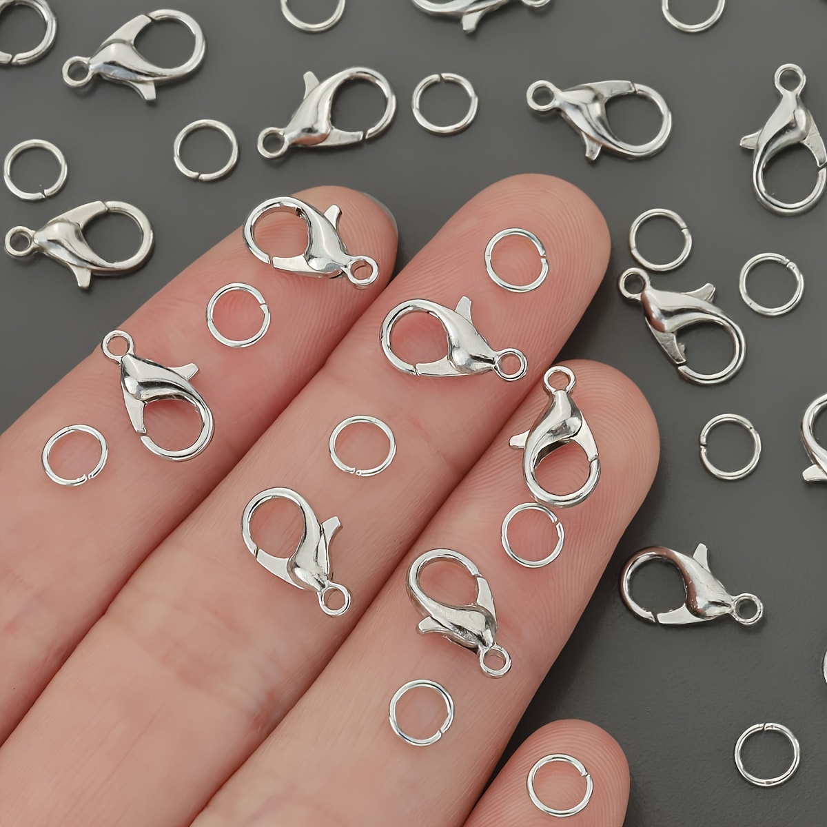 1/2/300 adet Istakoz Klipsleri - Jewelry Making Loops incelemesi ve fiyatı