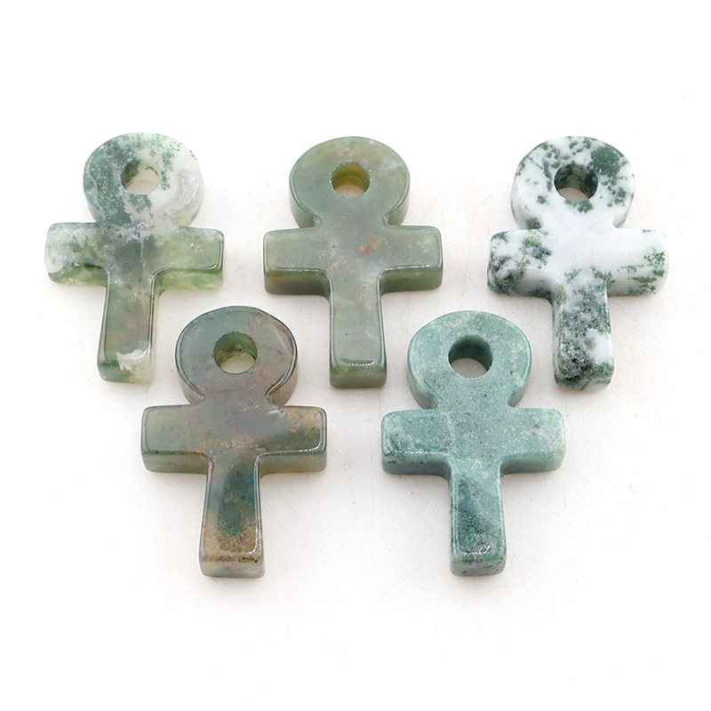 Renkli Akik Ankh Çapraz Kolye  - Jewelry Making Michaels incelemesi ve fiyatı