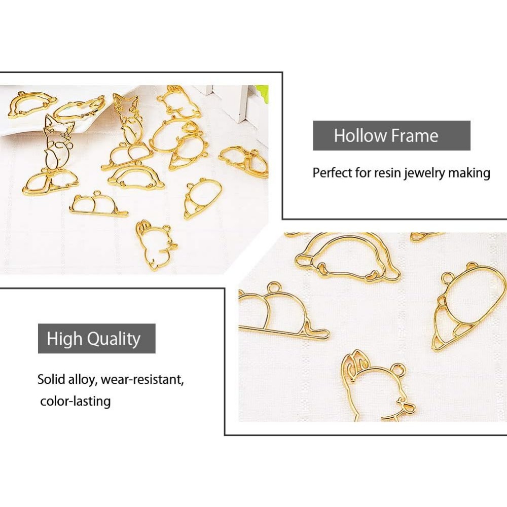 14 adet Hibernator Tema Açık Ç - Jewelry Making Loops incelemesi ve fiyatı