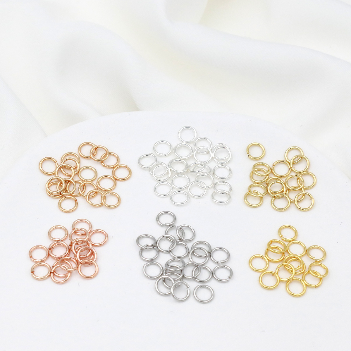 925 Gümüş Açık Halka Seti 3-10 - Jewelry Making Loops incelemesi ve fiyatı
