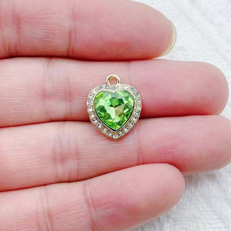 10 adet kalp şeklinde kakma re - Jewelry Making Party incelemesi ve fiyatı