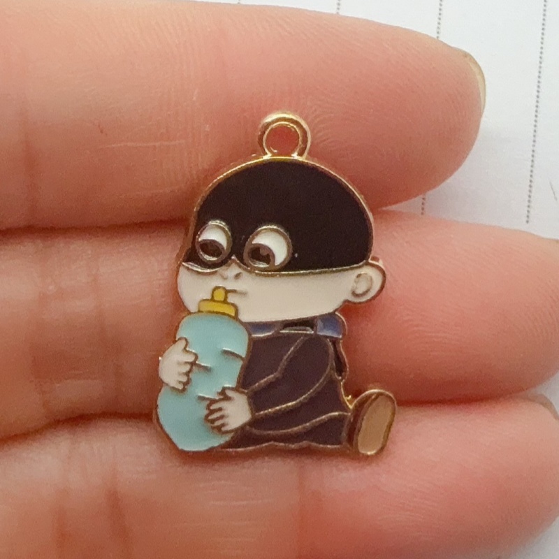 10 adet alaşımlı damla yağlı k - Jewelry Making Party incelemesi ve fiyatı