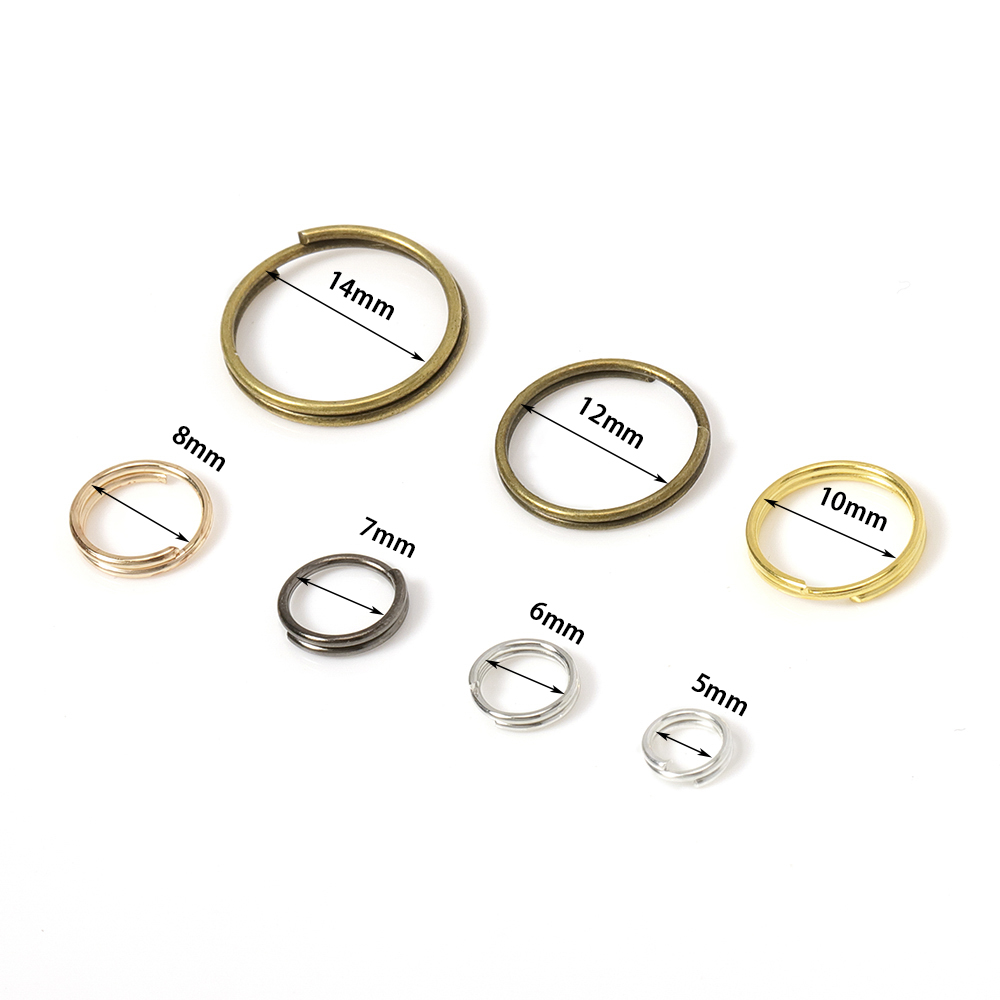 200 adet 5-14mm anahtarlık çif - Jewelry Making Loops incelemesi ve fiyatı