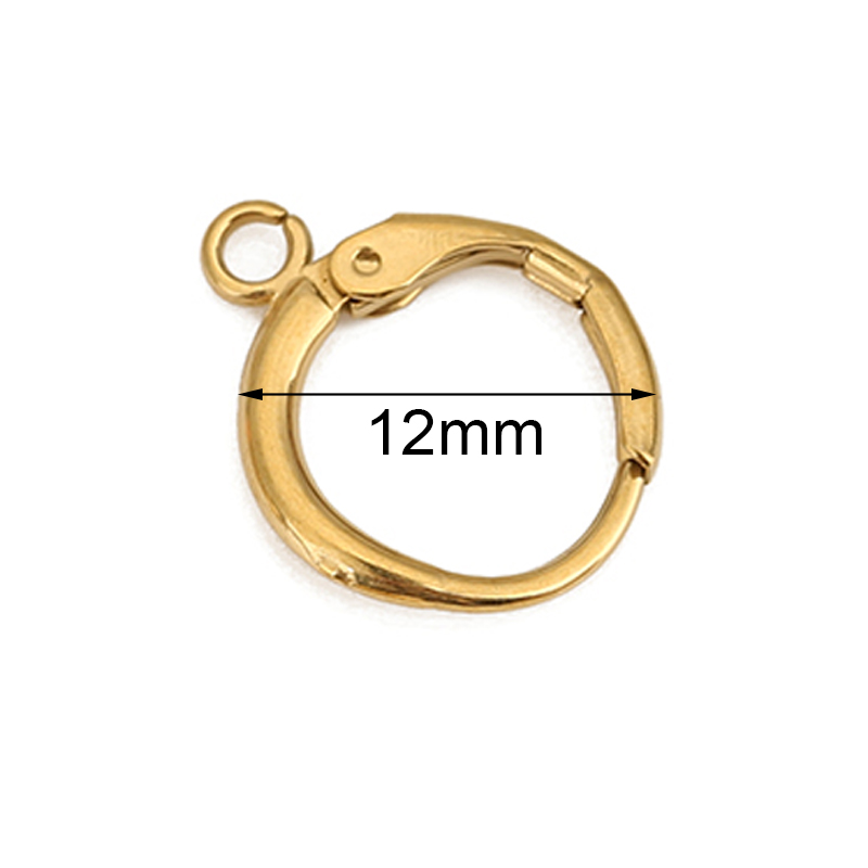 10 adet PVD Asla Solmaz Paslan - Jewelry Making Loops incelemesi ve fiyatı