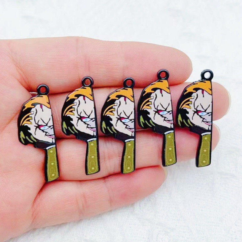 10 adet karikatür palyaço komi - Jewelry Making Party incelemesi ve fiyatı