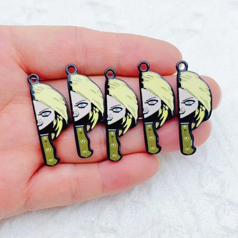 10 adet karikatür palyaço komi - Jewelry Making Party incelemesi ve fiyatı
