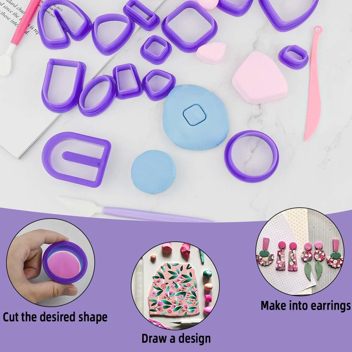 Polimer Kil Küpe Yapımı Seti,  - Jewelry Making For Teens incelemesi ve fiyatı