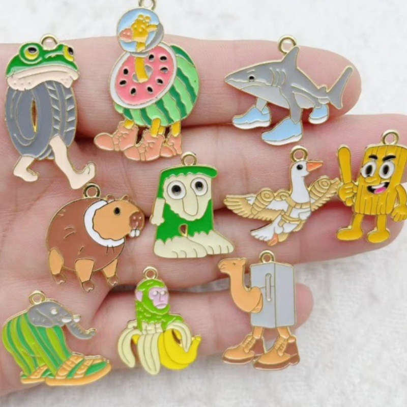 10 adet Yaratıcı Alaşım Yağlı  - Jewelry Making Party incelemesi ve fiyatı