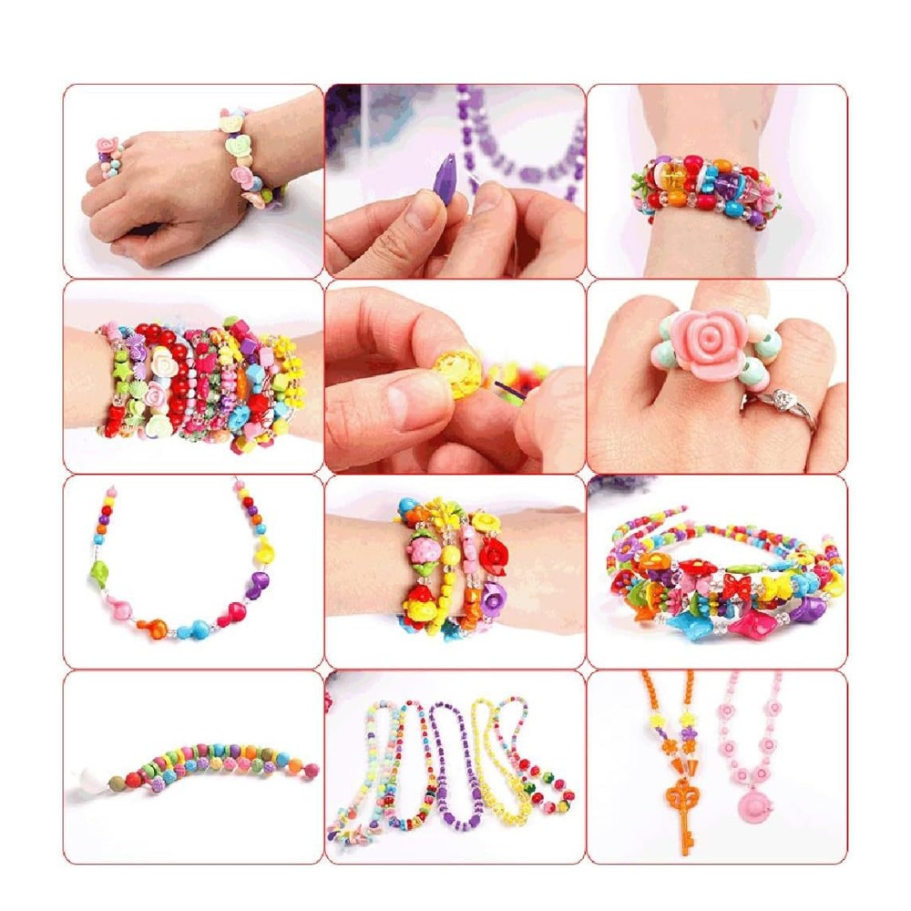 4774 Adet Renkli Boncuk Bilekl - Jewelry Making For Teens incelemesi ve fiyatı