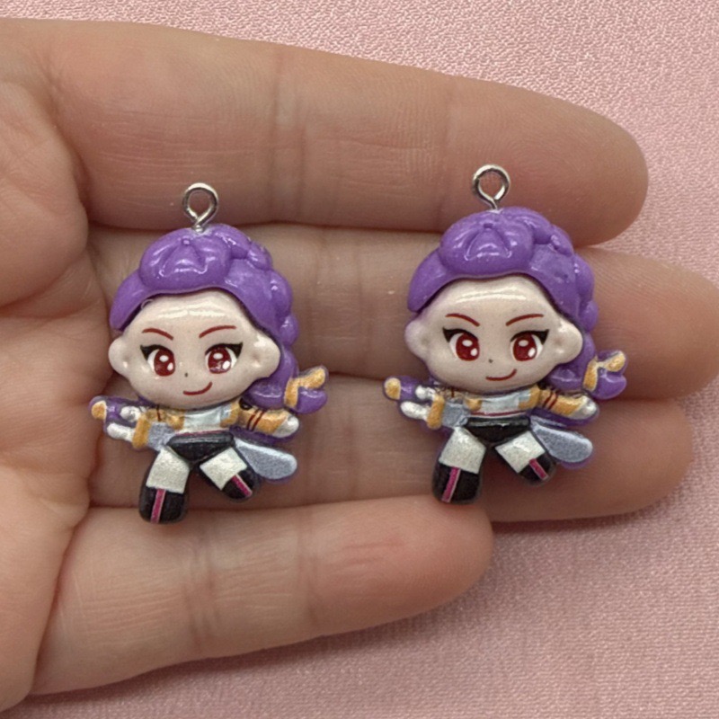 10 adet reçine karikatür kolye - Jewelry Making Party incelemesi ve fiyatı