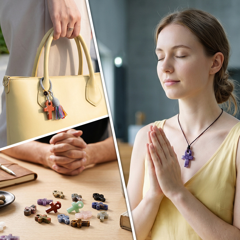 Dalmatin Spot Ankh Çapraz Koly - Jewelry Making Michaels incelemesi ve fiyatı