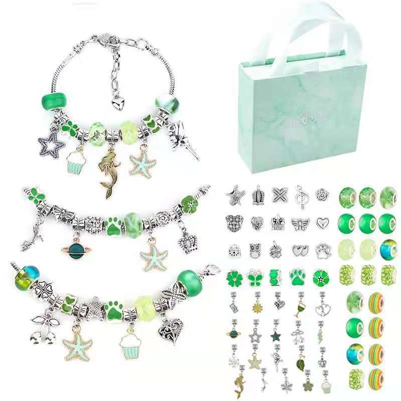 Charm bilezik yapma kiti DIY t - Jewelry Making For Teens incelemesi ve fiyatı