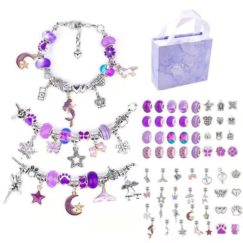 Charm bilezik yapma kiti DIY t - Jewelry Making For Teens incelemesi ve fiyatı