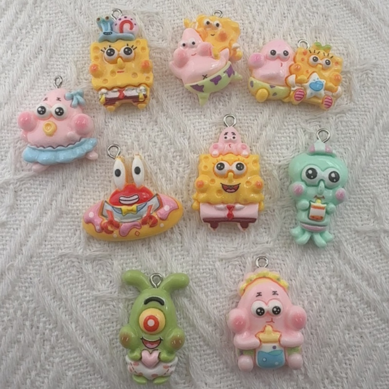 10 adet karikatür reçine kolye - Jewelry Making Party incelemesi ve fiyatı