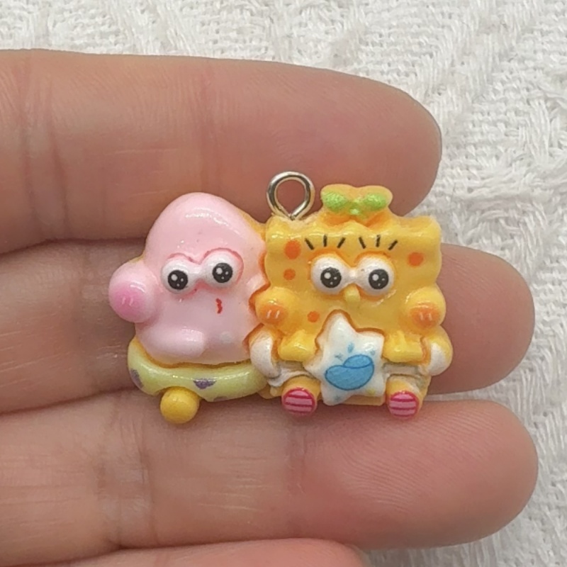 10 adet karikatür reçine kolye - Jewelry Making Party incelemesi ve fiyatı