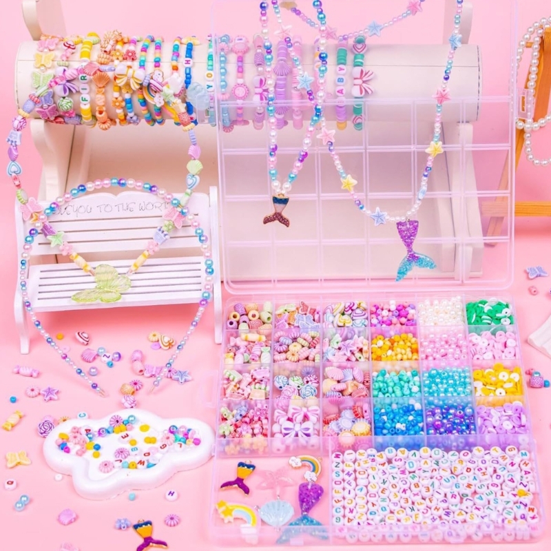 Renkli Boncuk DIY Craft Seti Ç - Jewelry Making Education incelemesi ve fiyatı