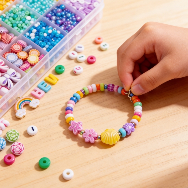 Renkli Boncuk DIY Craft Seti Ç - Jewelry Making Education incelemesi ve fiyatı